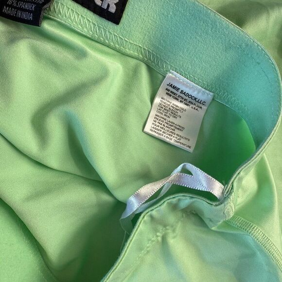 Jamie Sadock Biking Shorts Base Layer Lime Green Size Large - Picture 10 of 10